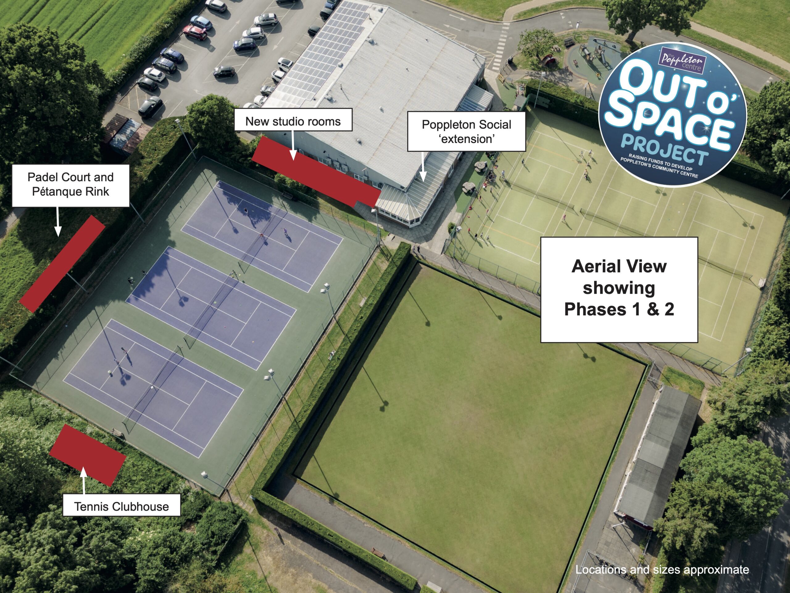 Aerial Pic with new build shown
